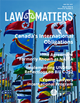 Law Matters Winter 2018-19 cover